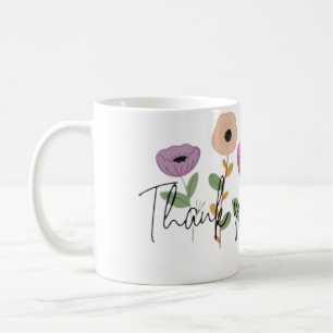 Vielen Dank Grateful Blooms Mit Dank A No Kaffeetasse
