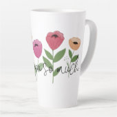 Vielen Dank Grateful Blooms Mit Dank A No Milchtasse (Rechte Ecke)