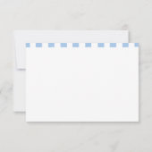 Vielen Dank, Grazie Mille Italienische Note Card Mitteilungskarte (Rückseite)