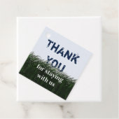 Vielen Dank, Green Grass und Sky Guest Apprecive Geschenkanhänger (Beispiel)