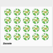 Vielen Dank, Green Spots Sticker (Blatt)