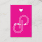 Vielen Dank, großartig Geschmack Poshmark Visitenkarte (Rückseite)