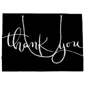 Vielen Dank Große Geschenktüte (Rückseite)