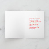 Vielen Dank, Großmutter Grußkarten Dankeskarte (Innenseite)