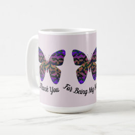Vielen Dank, Gruscha Bright Butterfly Kaffeetasse