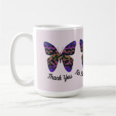 Vielen Dank, Gruscha Bright Butterfly Kaffeetasse (Links)