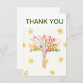 Vielen Dank! Grußkarte. Einladung (Vorne/Hinten)