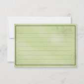 Vielen Dank Halloween Black Bat Green Grunge Textu Dankeskarte (Rückseite)