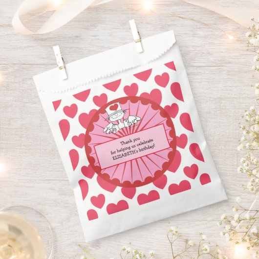 Vielen Dank "Heart Fairy"© Birthday Party Fevor Ba Geschenktütchen (Ausgeschnitten)