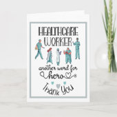 Vielen Dank, Helden von Gesundheitsarbeitern Karte (Vorderseite)