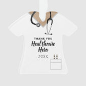 Vielen Dank, Hero Covid Frontliners Ornament (Vorderseite)