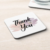 Vielen Dank, Herr Floral Untersetzer (Linke Seite)