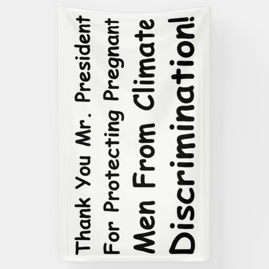 Vielen Dank, Herr Präsident Banner (Vertikal)