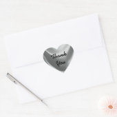 Vielen Dank, Herz Herz-Aufkleber (Umschlag)