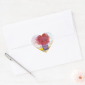 Vielen Dank, Herz Shaped Stickers (Umschlag)