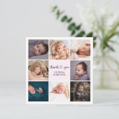 Vielen Dank Herzklopfen Foto Ankündigung (Stehend Vorderseite)