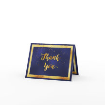 Vielen Dank Hochzeitsnacht blauen Gold Konfetti