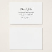 Vielen Dank Hochzeitsvorlage (Vorne & Hinten)