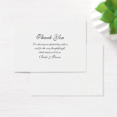 Vielen Dank Hochzeitsvorlage (Schreibtisch)