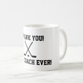 Vielen Dank Hockey Coach Tasse (VorderseiteRechts)