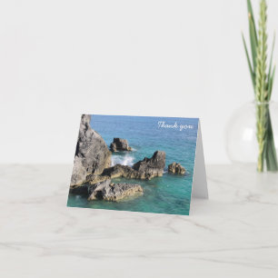 Vielen Dank - Horseshoe Beach Bermuda Dankeskarte