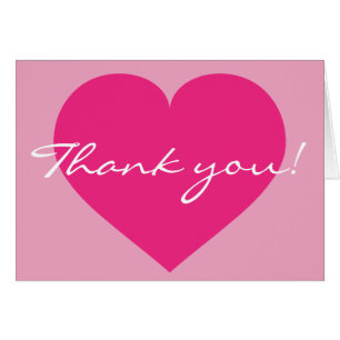 Vielen Dank, Hot Pink Heart