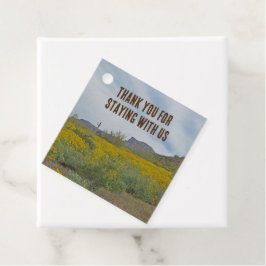 Vielen Dank House Guest Rustic Southwest Cabin Geschenkanhänger