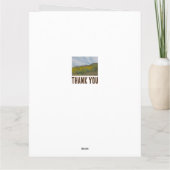 Vielen Dank House Guest Rustic Southwest Cabin Karte (Rückseite)