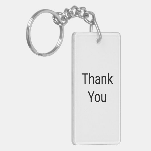 Vielen Dank - ich bin dankbar Schlüsselanhänger (Vorderseite links)