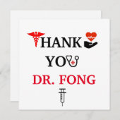 Vielen Dank, Ihr Arzt für Gesundheit (Vorne/Hinten)