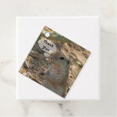 Vielen Dank, Ihr Ground Eichhörnchen Foto Wüstenti Geschenkanhänger (Beispiel)