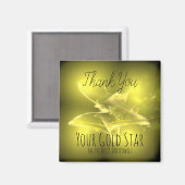 Vielen Dank - Ihre Gold Star Frig Magnet-Nachricht Magnet (Vorderseite/Rückseite)