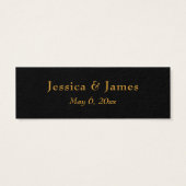 Vielen Dank in Imitate Smooth Gold Script Gastgesc (Rückseite)