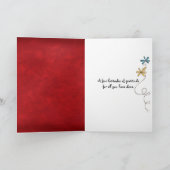 Vielen Dank in verschiedenen Sprachen Karte (Innenseite)