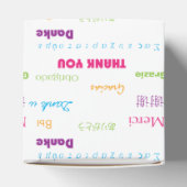 Vielen Dank in vielen Sprachen Geschenkschachtel (Oben)