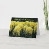 Vielen Dank Interview Dankeskarte (Vorderseite)