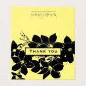 Vielen Dank Jasmine Blume Pack von Mini Cards (Außenseite Aufgefaltet)