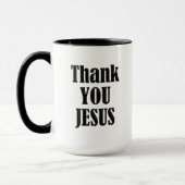 VIELEN DANK, JESUS, TASSE (Links)