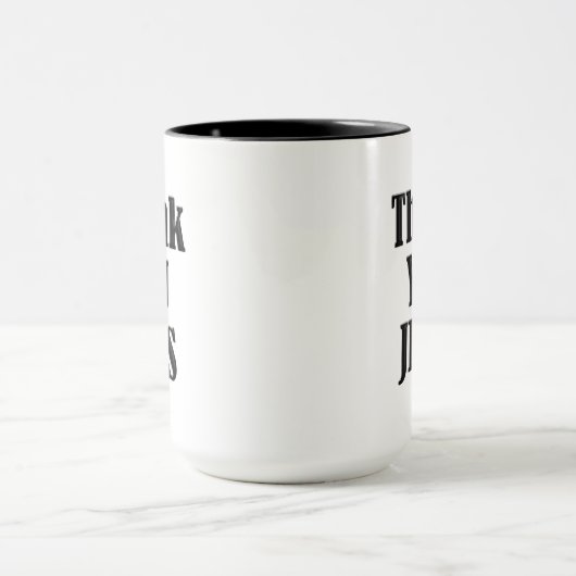 VIELEN DANK, JESUS, TASSE (Zentrum)