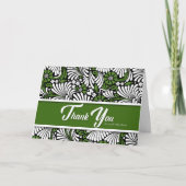 Vielen Dank, Job gut gemacht - Grün Weiß und Schwa Dankeskarte (Vorderseite)