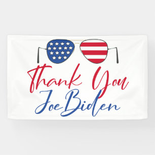 Vielen Dank Joe Biden American Flag Gedenkfeier Banner
