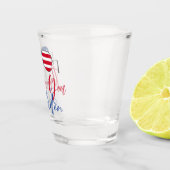 Vielen Dank Joe Biden Gedenk Schnapsglas (Rechts)