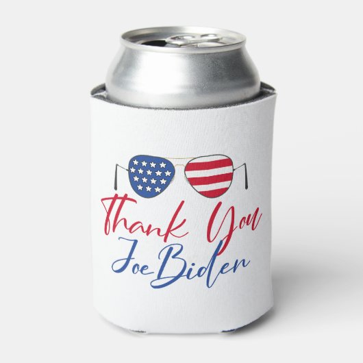 Vielen Dank Joe Biden Gedenkdemokrat Dosenkühler (Kanne Vorderseite)