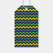 Vielen Dank Jump Bounce Blue Gastgeschenk Tag Geschenkanhänger (Rückseite)