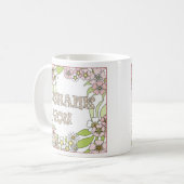 Vielen Dank Kaffeetasse (Vorderseite Links)