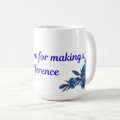 Vielen Dank Kaffeetasse (VorderseiteRechts)