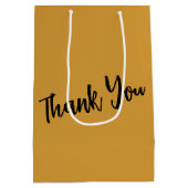 Vielen Dank, Kalifornien Feuerwehrbär Mittlere Geschenktüte (Rückseite)