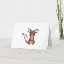 Vielen Dank Kangaroo Card