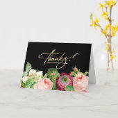 Vielen Dank Karte (Gelbe Blume)