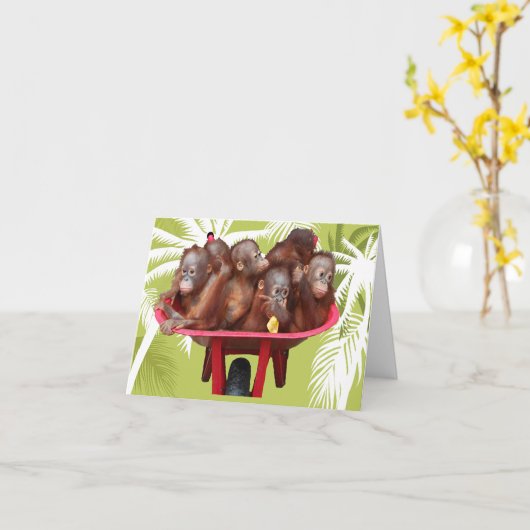 Vielen Dank Karte (Gelbe Blume)